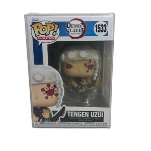 Demon Slayer: Kimetsu no Yaiba - TENGEN UZUI #1533 Funko Pop‎ w/ Protector ANIME
